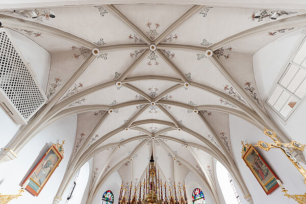 Pfarrkirche Falkenberg, Presbyteriumsgewölbe, 15. Jahrhundert